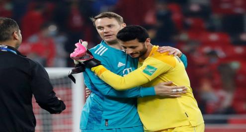 نوير: كان من الرائع التعرف على الشناوي.. وأهنئه على الرقم القياسي مع الأهلي